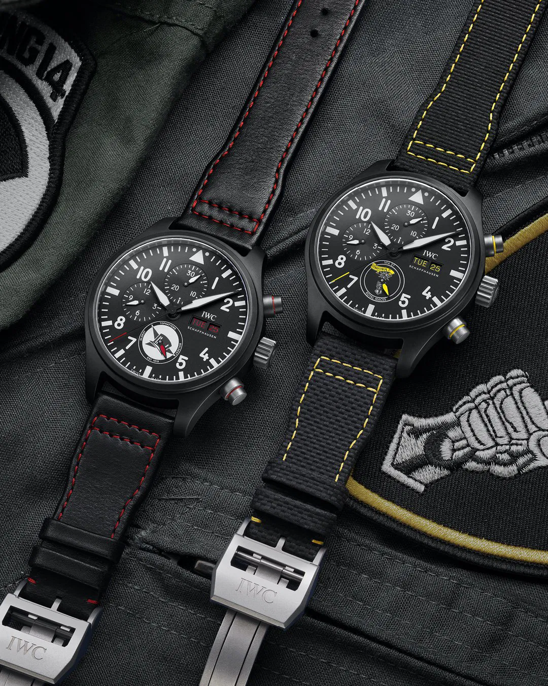 Schaffhausen Pilots watch chronograph edition tophatters iw389108