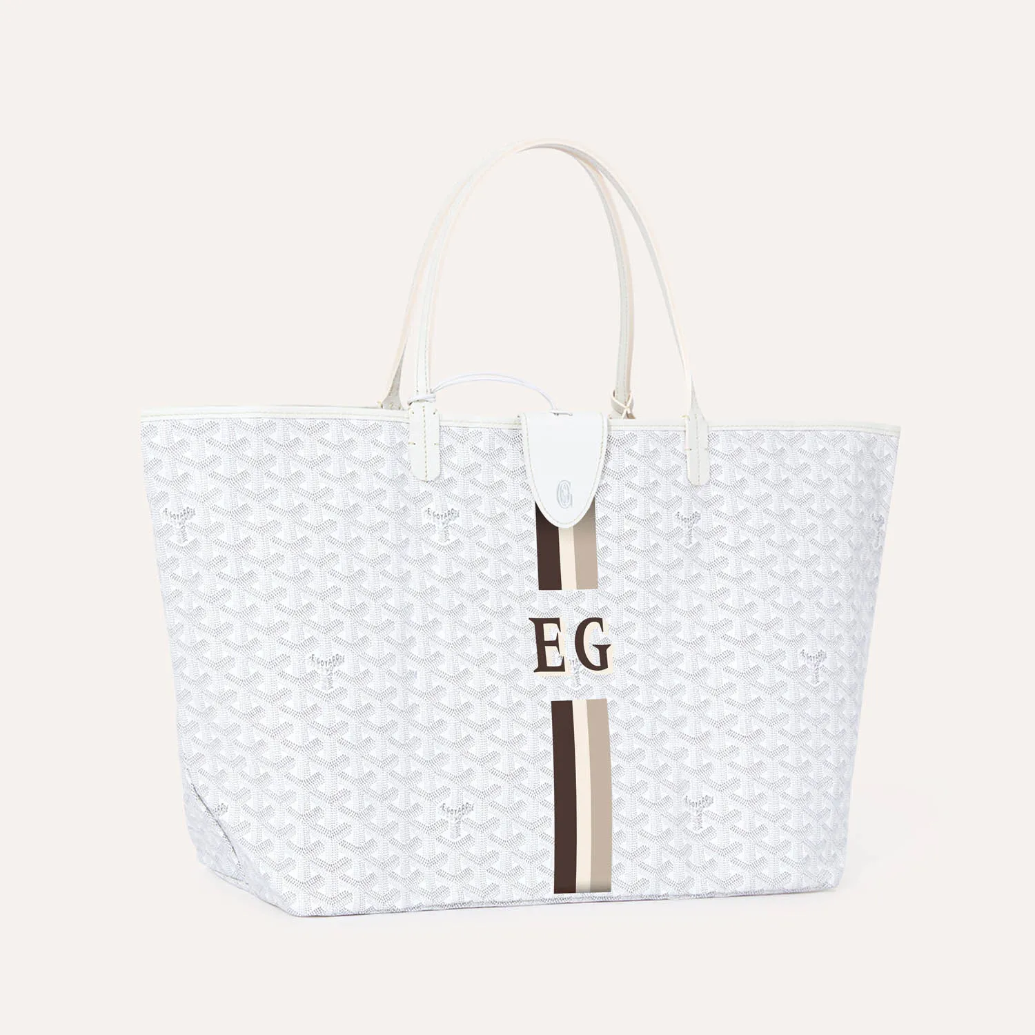 Saint Louis GM bag Stripes and Initials