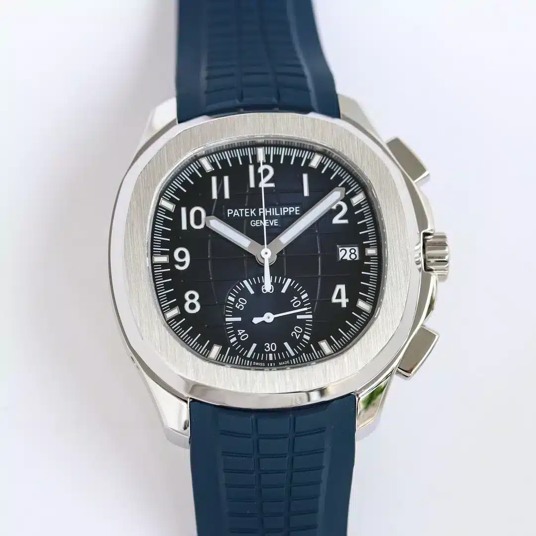 Aquanaut 5968A-001 Chronograph 42.2 mm,Steel,5968A-001 Blue Strap