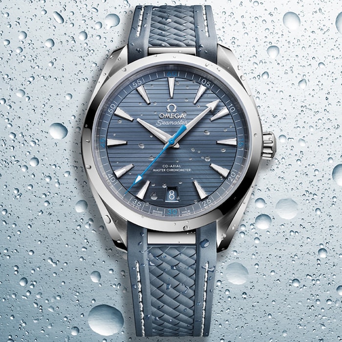 Seamaster Aqua Terra 150M Mens Blue Dial 41mm Automatic Co-Axial Watch