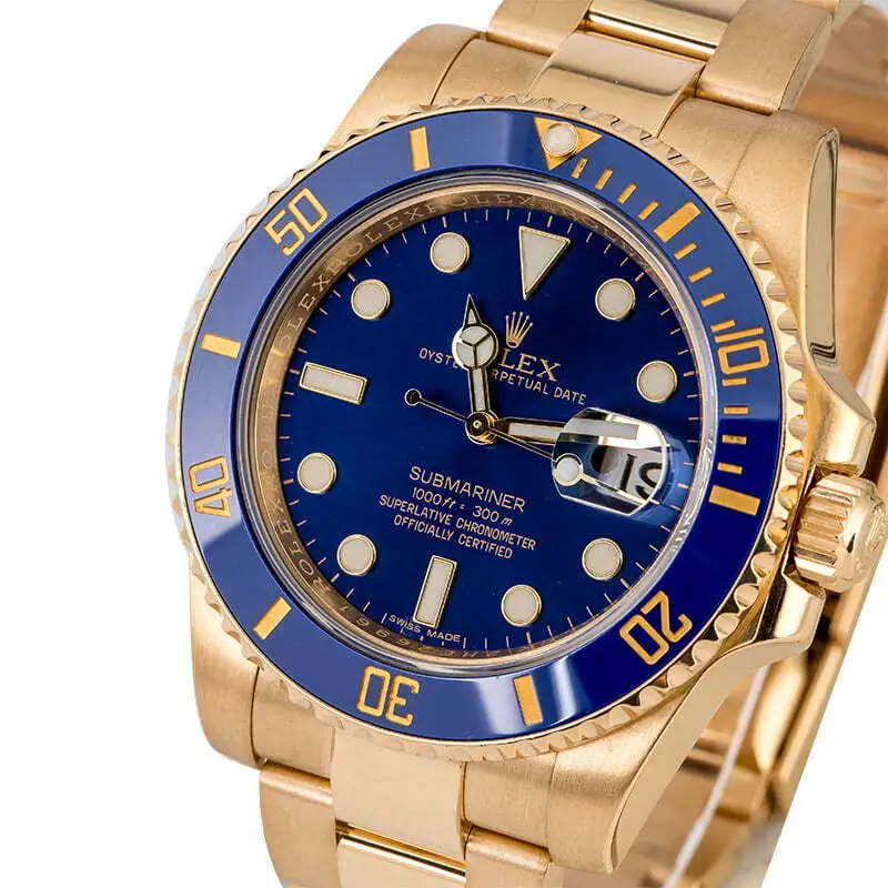 Swiss Submariner Date 126618LB Blue