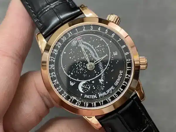 Celestial, Moon age 44 mm,Rose gold,6102R-5102R