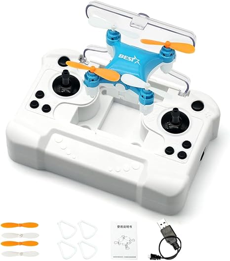 Mini drone, effortlessly perform aerobatics: supports 360° flips and hover mode