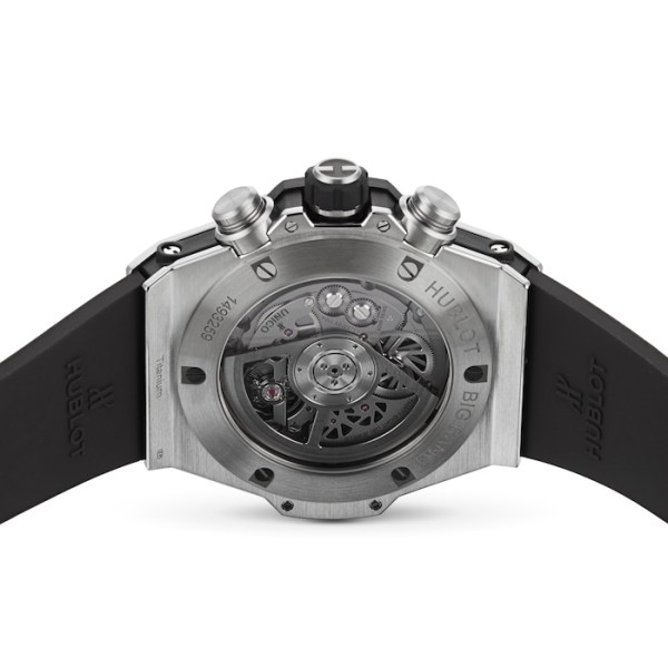 Big Bang Men Automatic Black Rubber Watch 411.NM.1170.RX