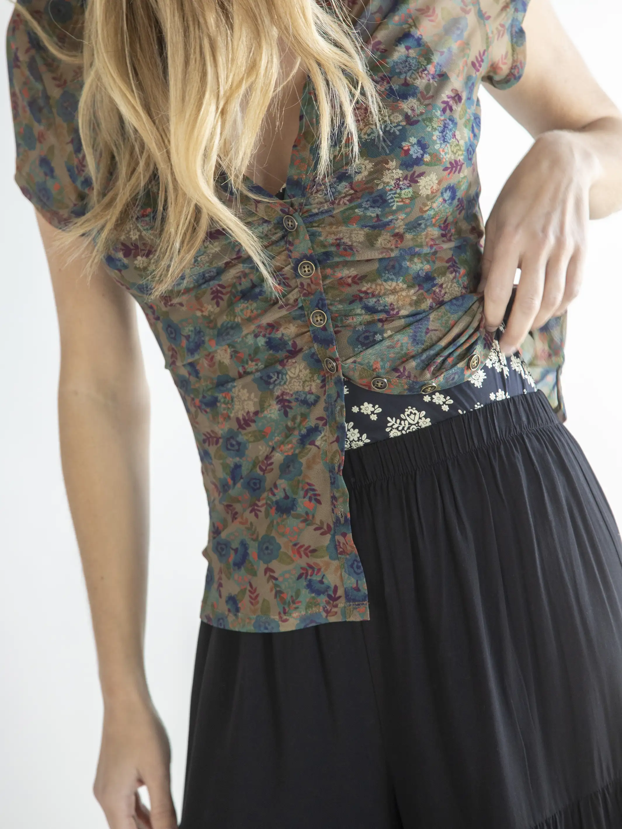 Patti Palazzo Pant - Black