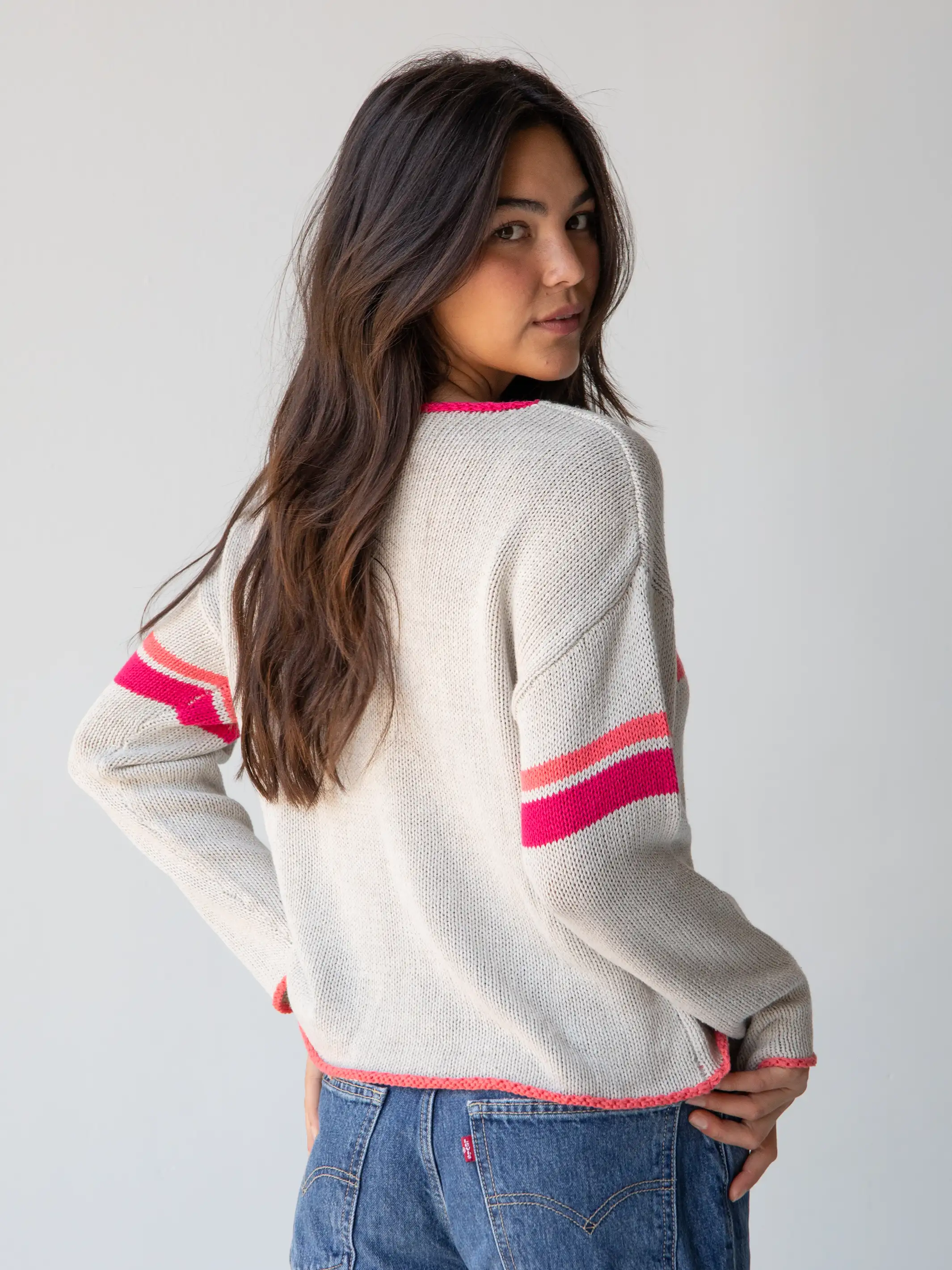 Carson Knit Sweater - Smiley