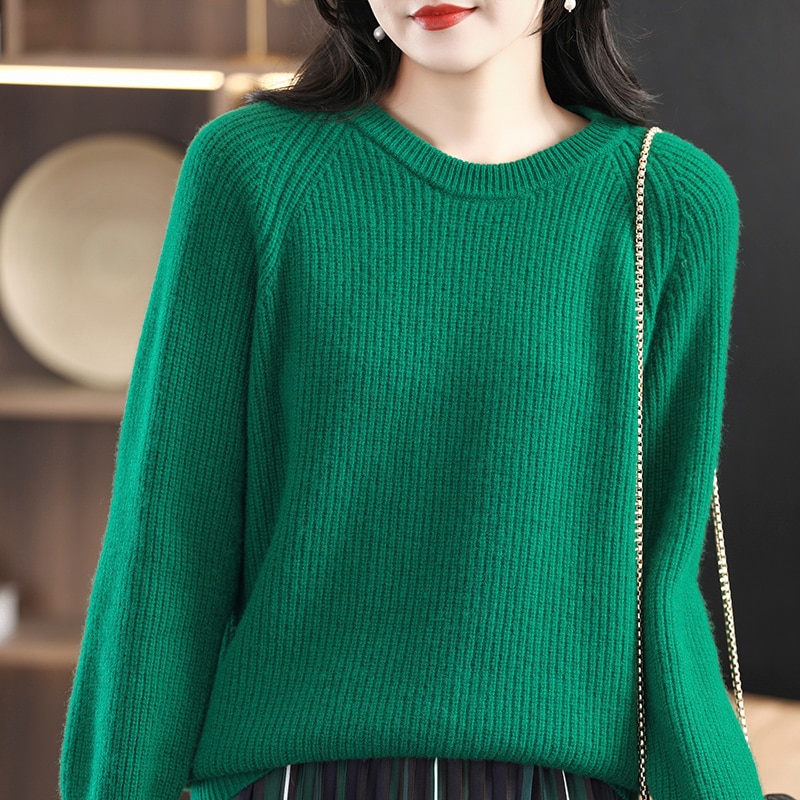 Turtleneck Sweater Woman Winter 2022 100% Merino Wool Cashmere Sweaters Women Clothes Knitted Pullover Korean Fashion Jumper Top