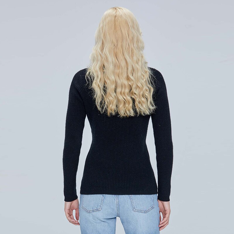 2021 Women Sweater Turtleneck 100% Merino Wool Autumn knitted Pullover Jumper Winter Warm Cashmere Sweaters Long Sleeve