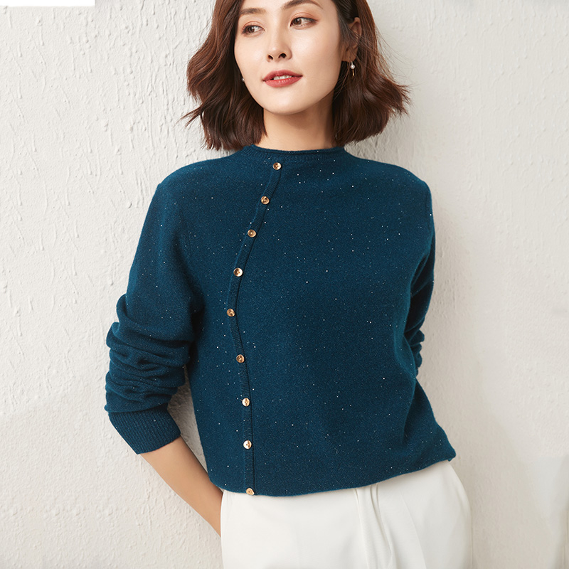 Women Sweater Pullovers 100% Merino Wool Winter Warm Wool Knit Sweater Jumpers Female Autumn Cashmere Sweater Knit Tops