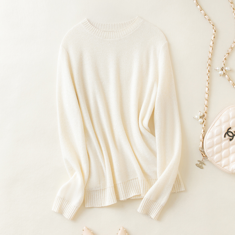 100% Merino Wool Women Sweater O-neck Winter Wool Knit Sweater Autumn Soft Cashmere Sweaters Pullover Knitwear Jumpers