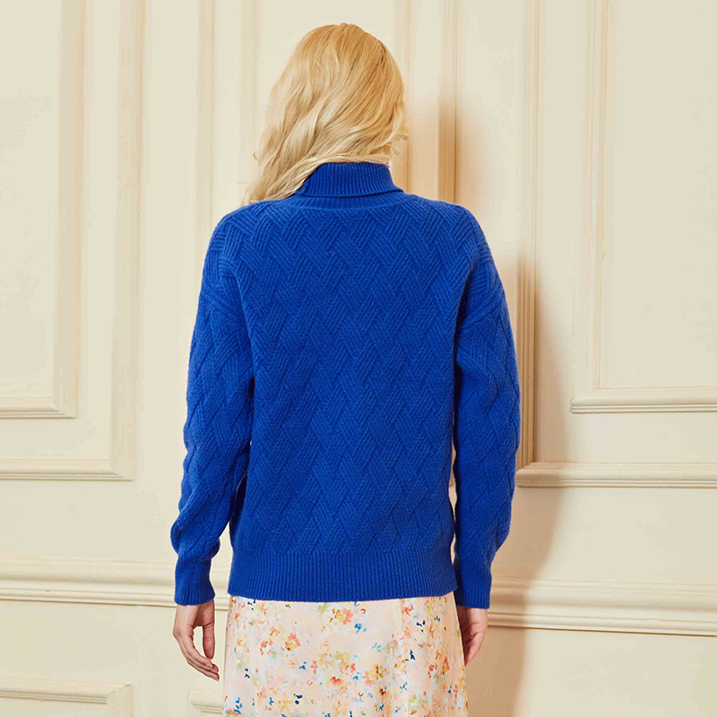 Women Sweater Turtleneck 100% Merino Wool Pullover Women Autumn Warm Knitted Sweater Jumper Women Winter Wool Sweaters