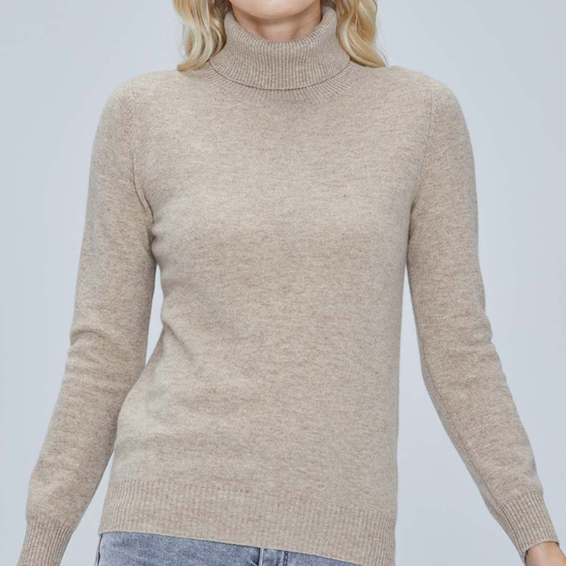 Winter Clothes Women Knitwears Cashmere Sweater Turtleneck Sweaters 100% Merino Wool Fall Warm Knit Pullovers Woolen Jumper Tops
