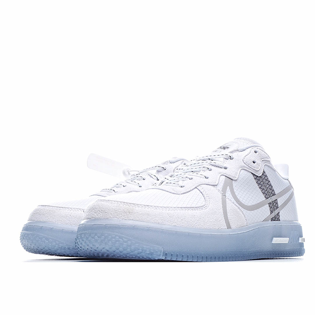 Nike Air Force 1 React QS Light Bone  蓝