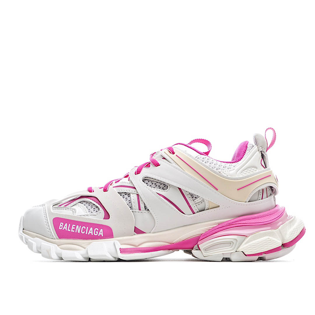 Balenciaga Sneaker Tess s.Gomma MAILLE WHITE/ORANGE