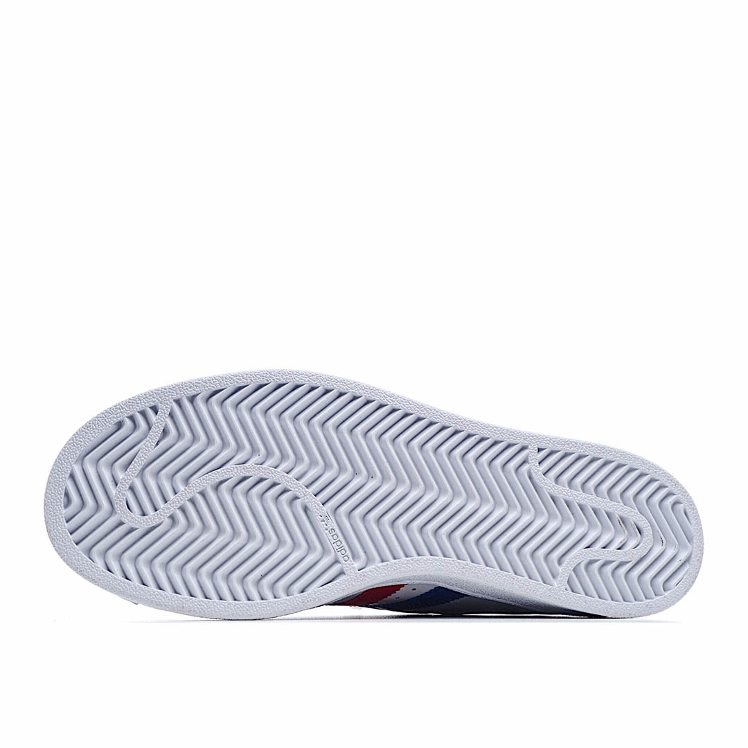 Adidas Superstar 'White Blue Red'