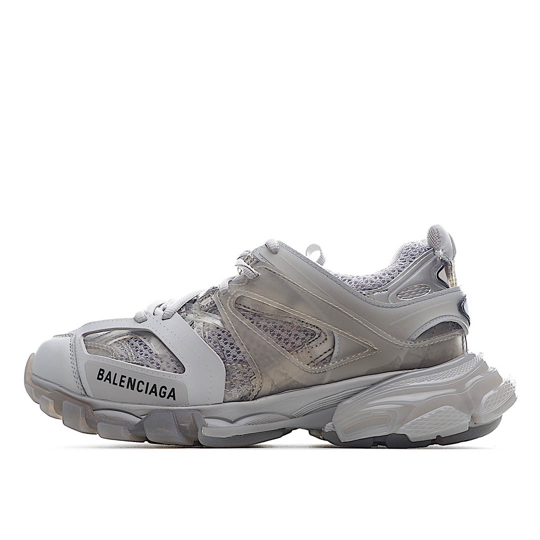 Balenciaga Sneaker Tess s.Gomma MAILLE WHITE/ORANGE