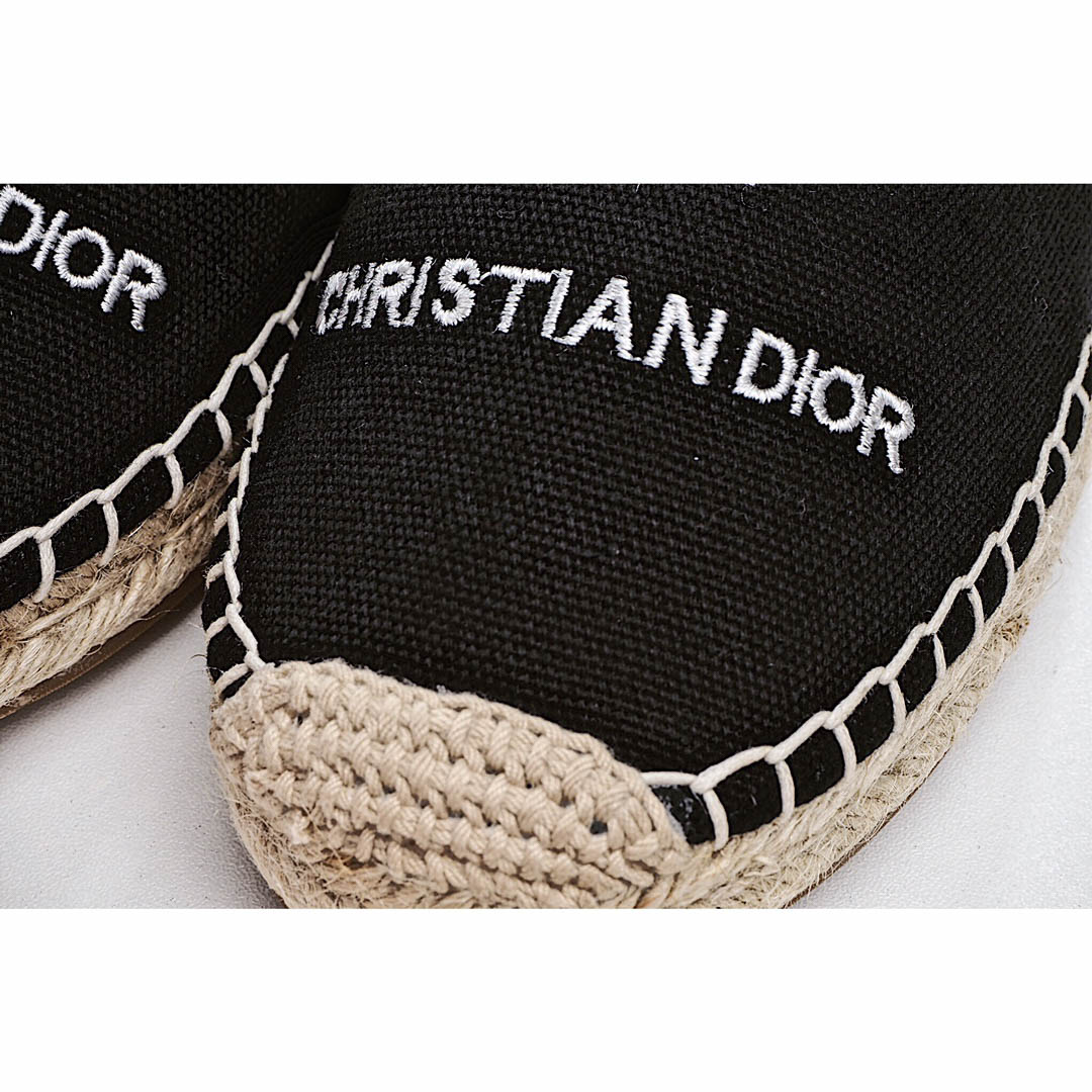 Dior Granville 20ss Fisherman's Half Slippers