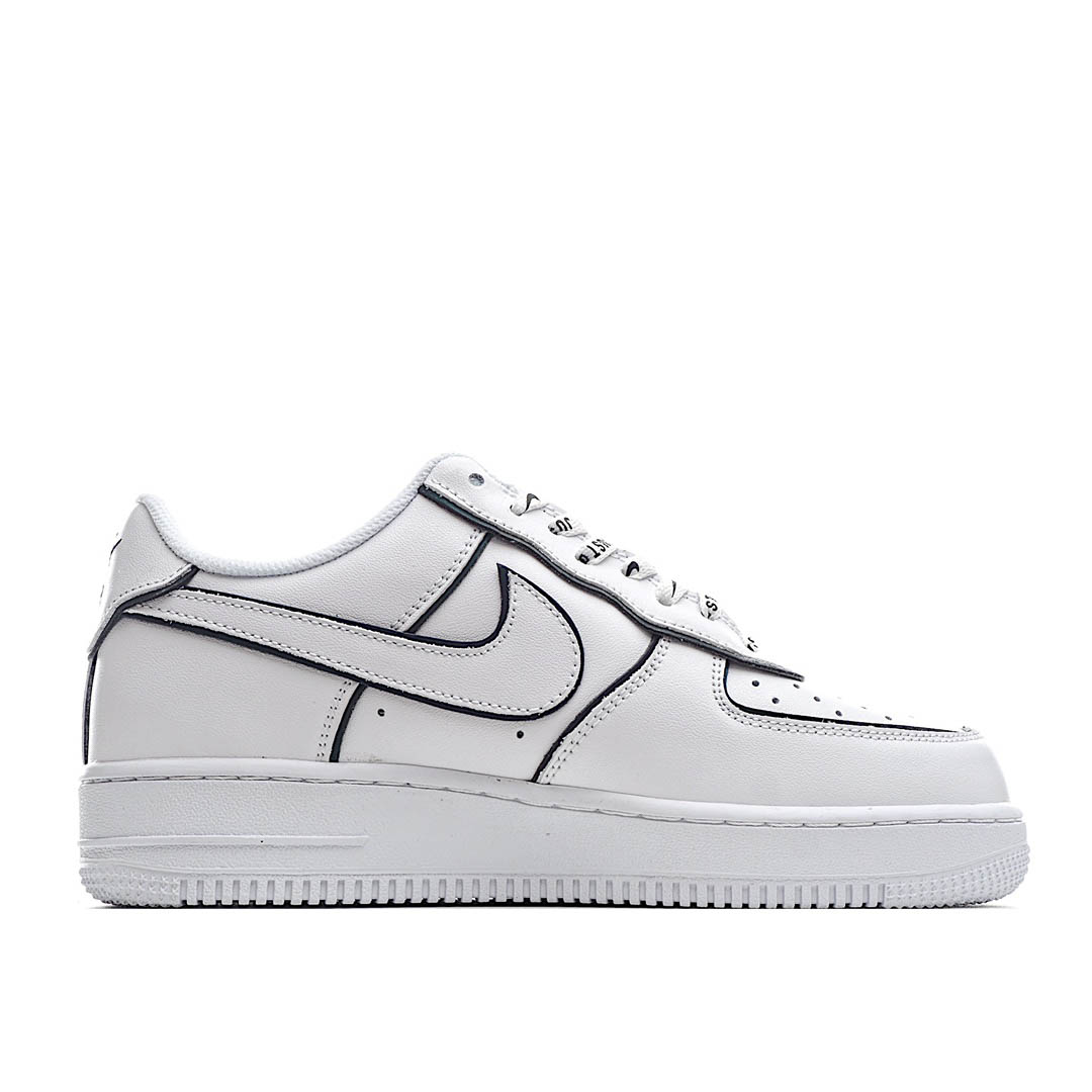Stussy x Nike Air Force 1 Low Low Top Sneakers 3M Reflective