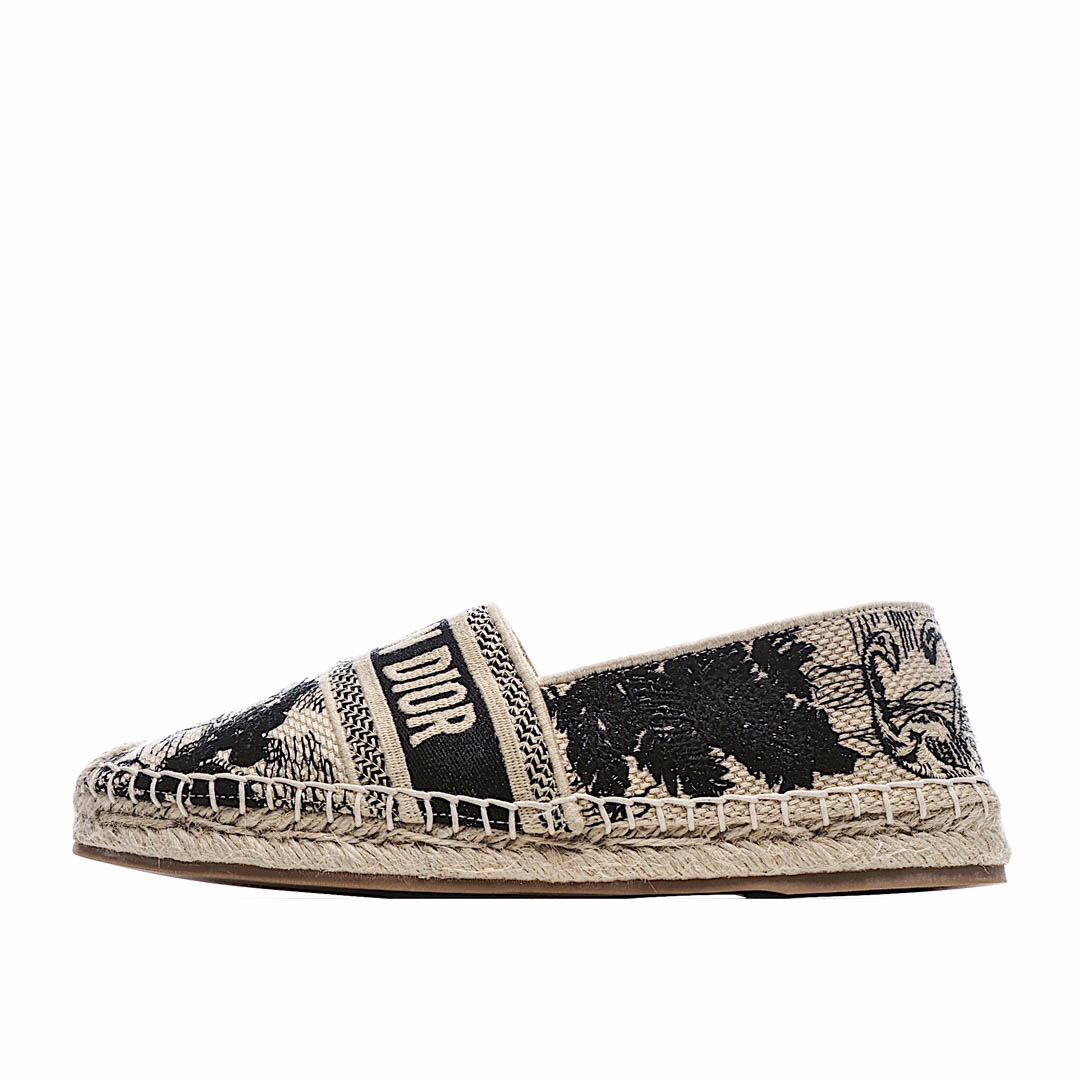 Dior Granville 20ss Fisherman's Half Slippers