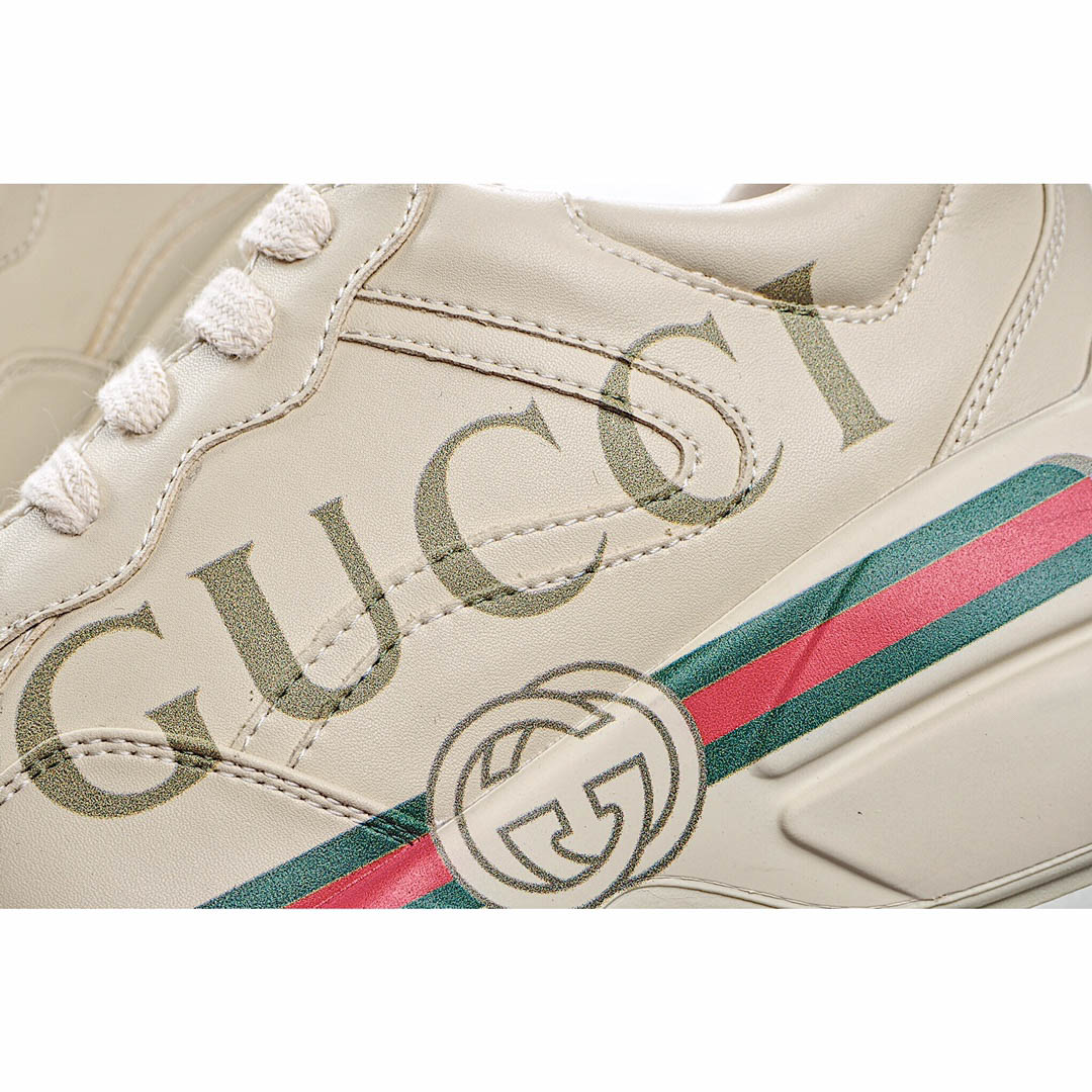 Gucci Rhyton Vintage Trainer Sneaker Dad Running Shoes,