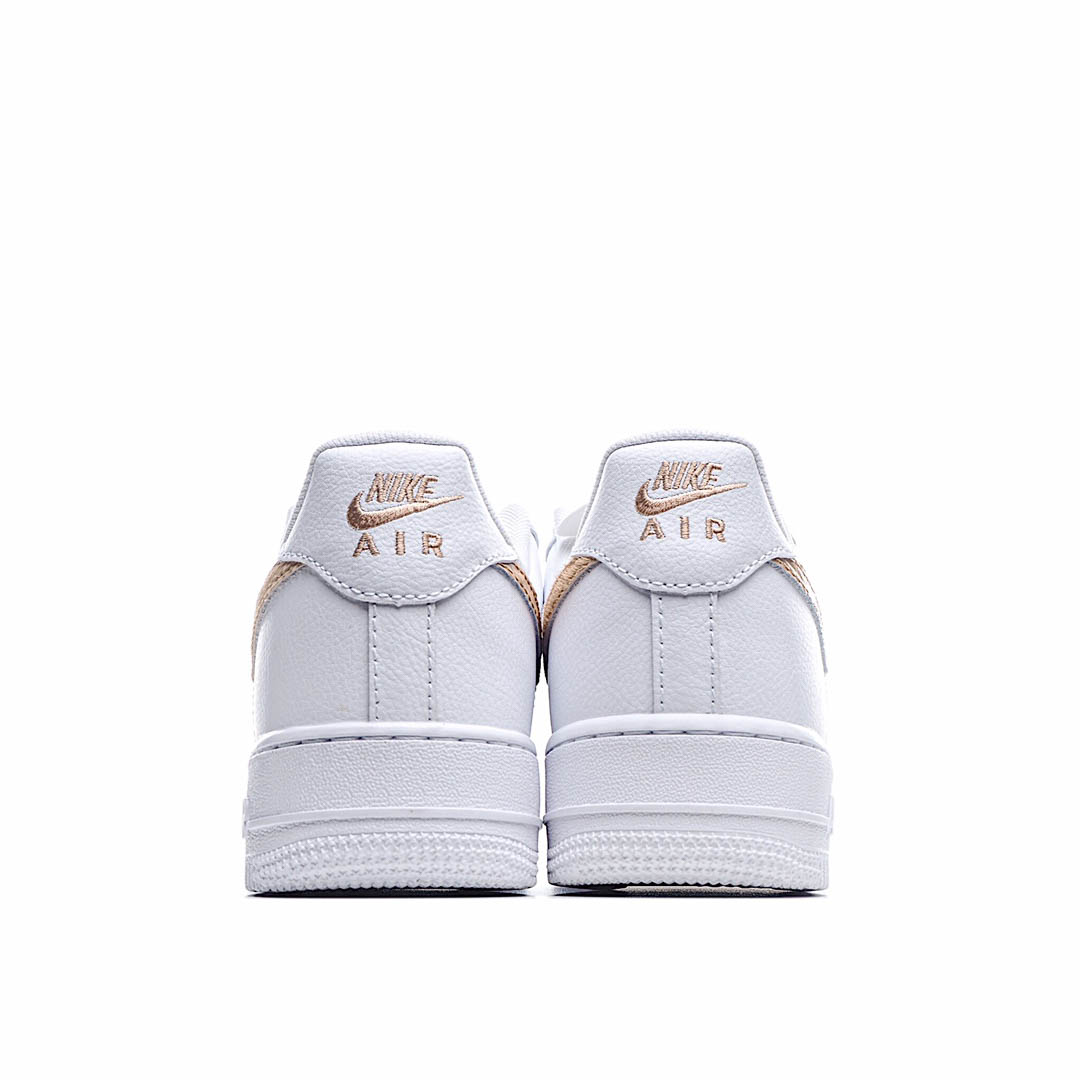 Nike Air Force 1 Low Low Top White Brown