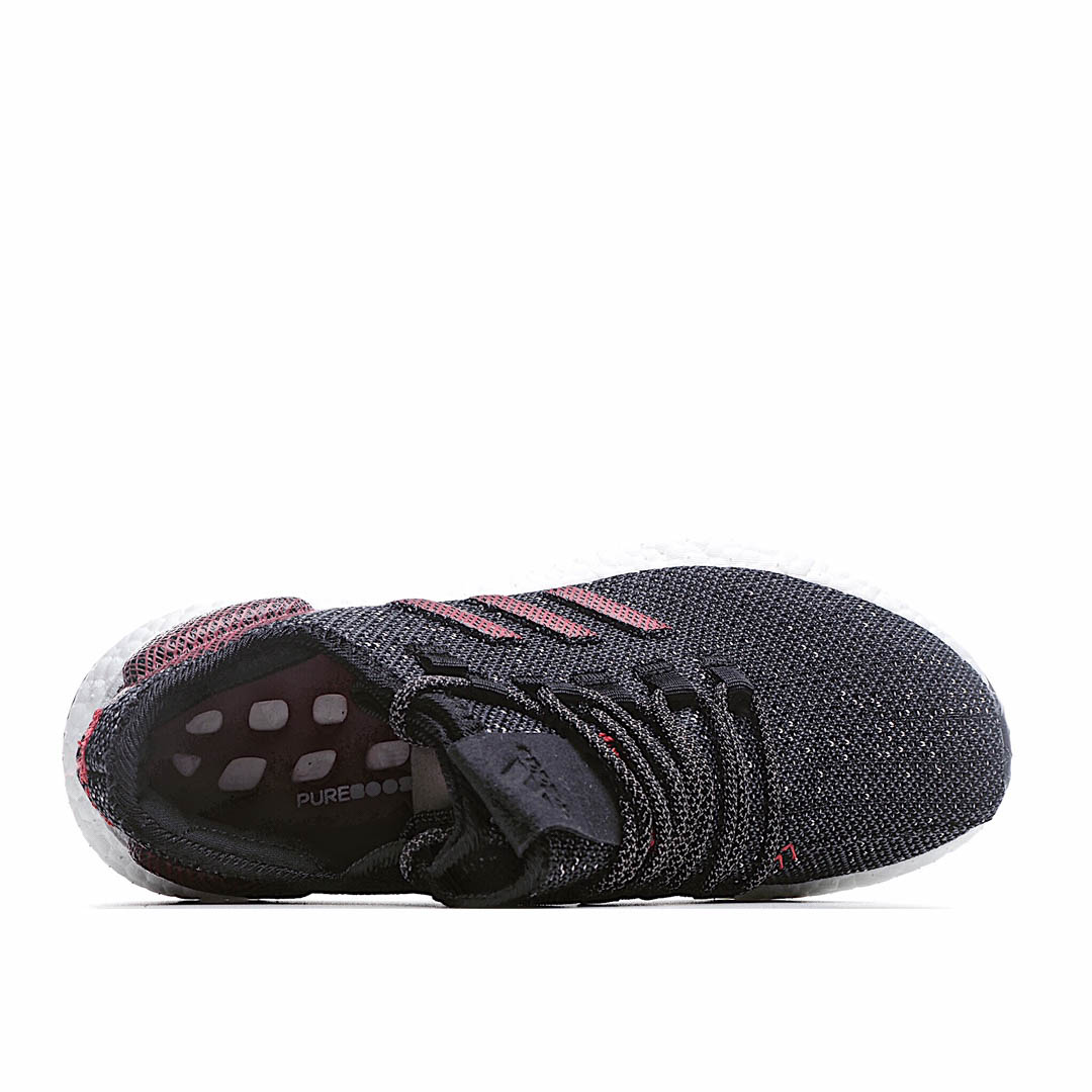 Adidas PureBoost'Black Scarlet'
