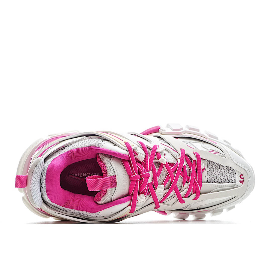 Balenciaga Sneaker Tess s.Gomma MAILLE WHITE/ORANGE