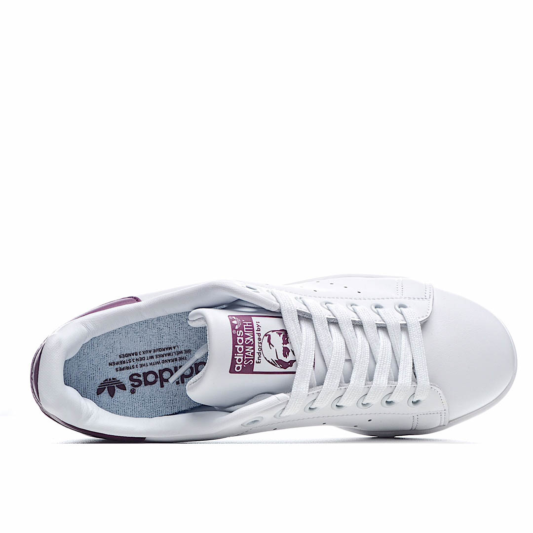 Adidas Stan Smith 'White Burgundy'