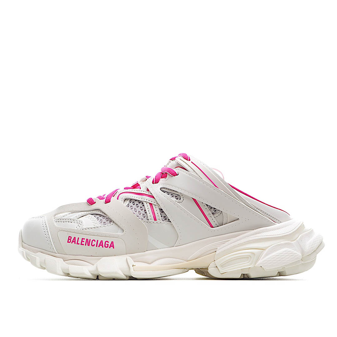 Balenciaga Sneaker Tess s.Gomma MAILLE WHITE/ORANGE