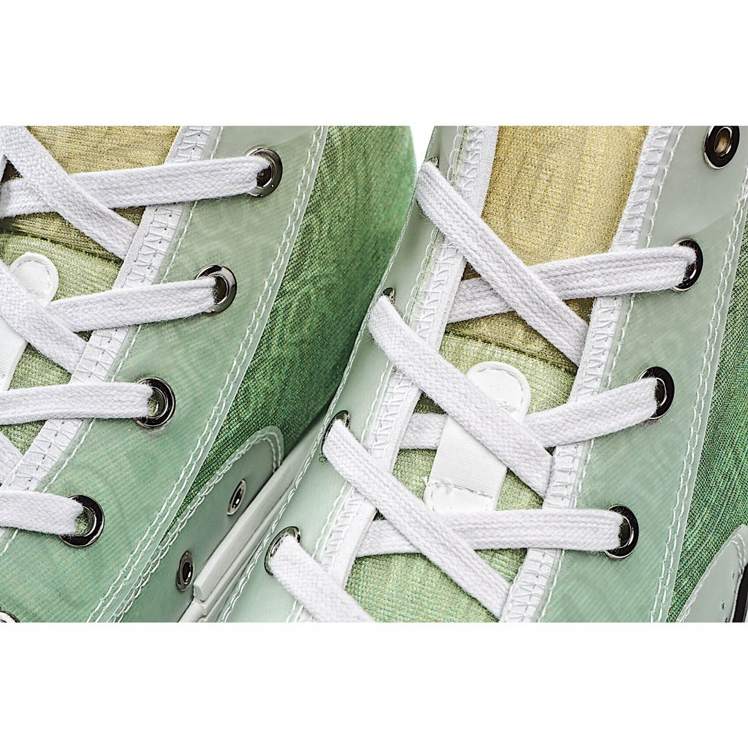 Dior B23 Oblique Slip-on Low Top Sneakers Sheer Print Sneakers