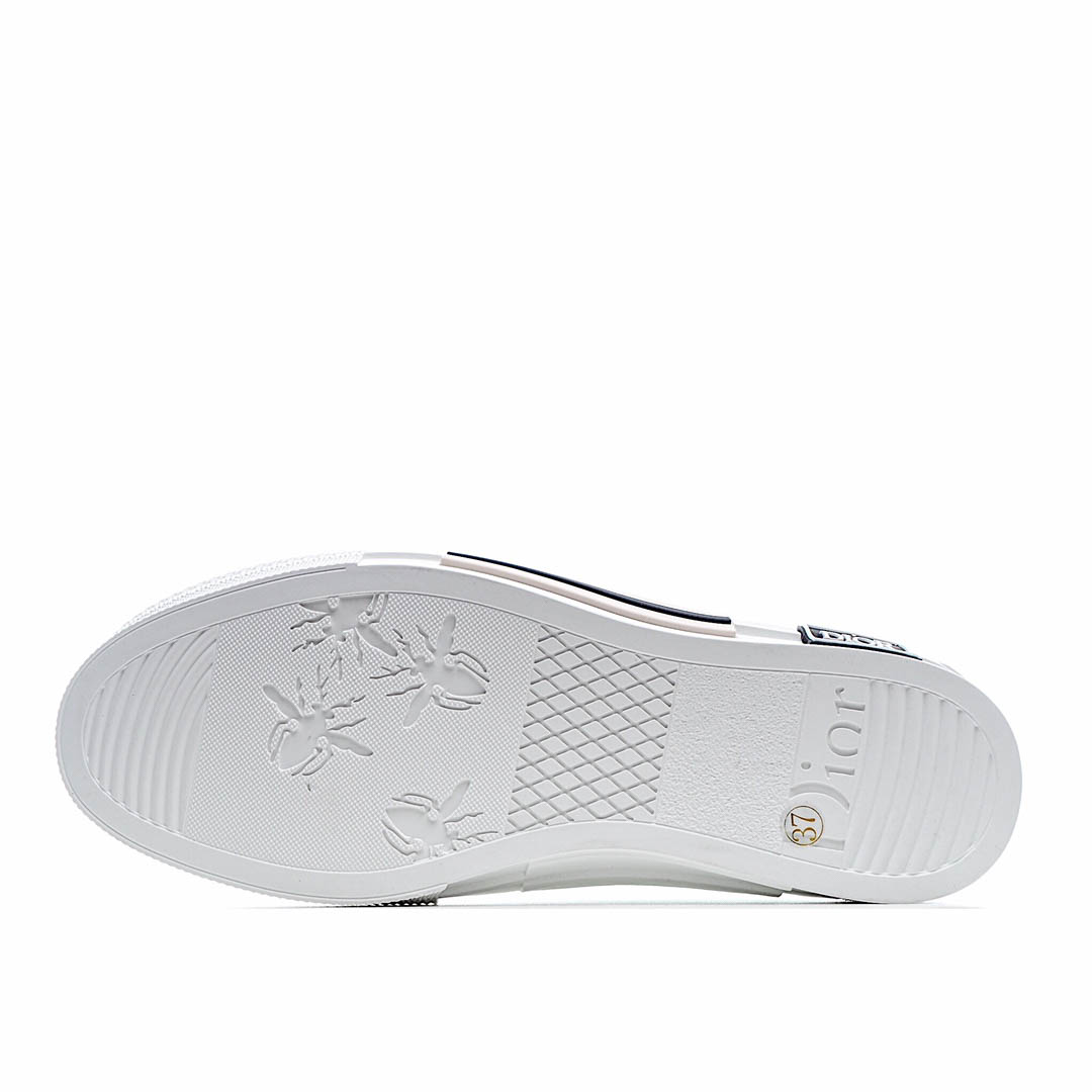 Dior B23 Oblique Slip-on Low Top Sneakers Sheer Print Sneakers