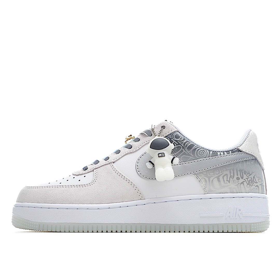 Nike Air Force 1 “Space Silver”
