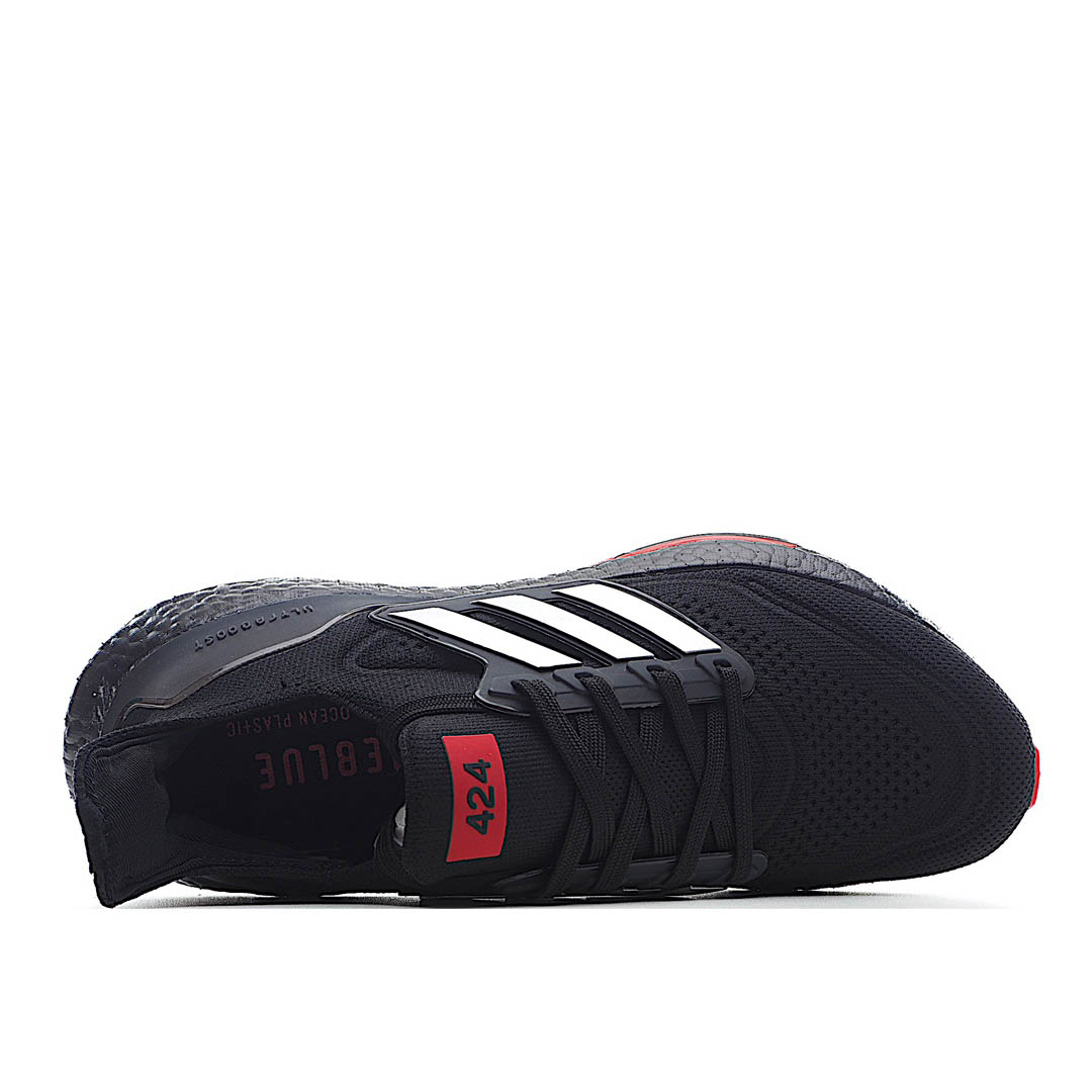 Adidas 424 x Arsenal FC x UltraBoost 21 'Black Scarlet'
