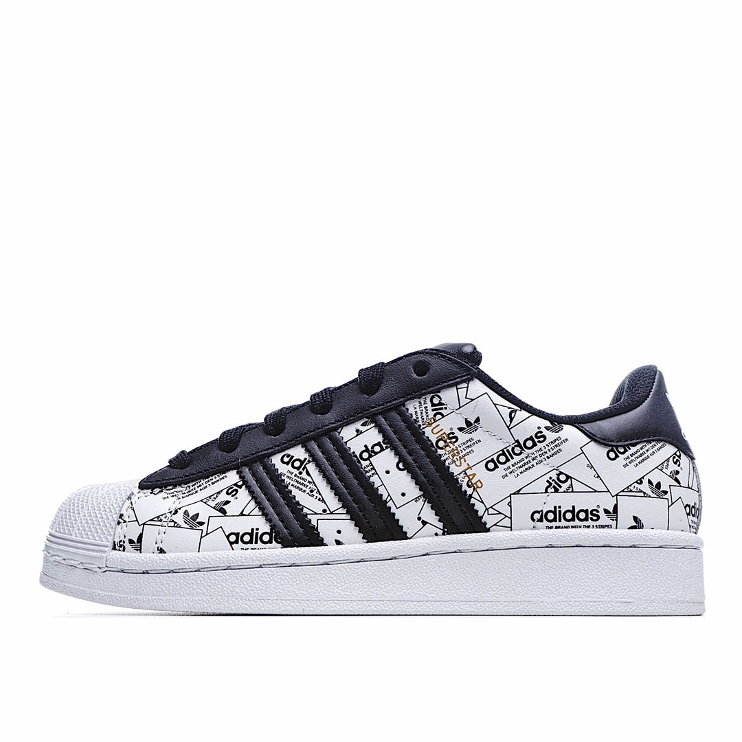 Adidas Superstar 'Label Collage'