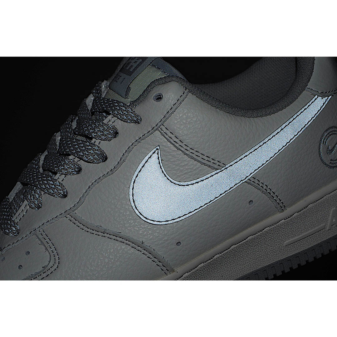 Kith xNike Air Force 107 Low Low Top Sneakers 3M Reflective