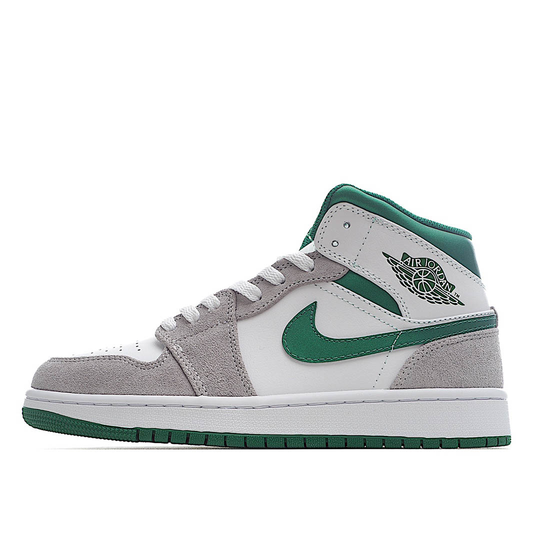 Air Jordan 1 Mid SE 'Grey Pine Green'