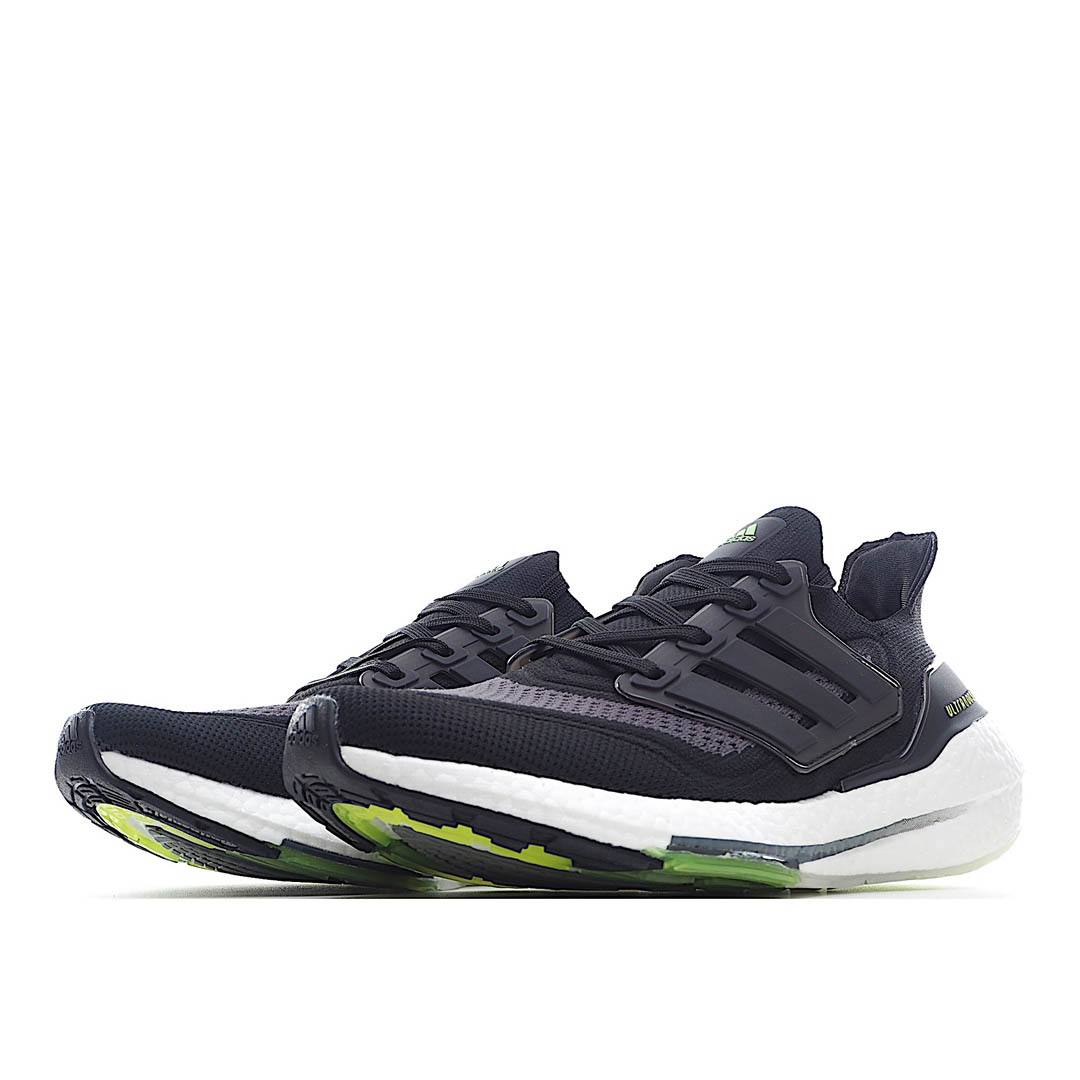 Adidas UltraBoost 21 'Black Silver Metallic'