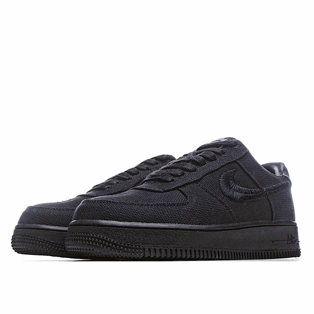 Stussy x Nike Air Force 1 LowBlack Coo
