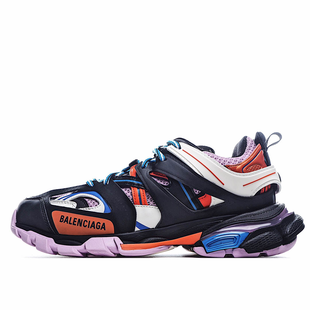 Balenciaga Sneaker Tess s.Gomma MAILLE WHITE/ORANGE