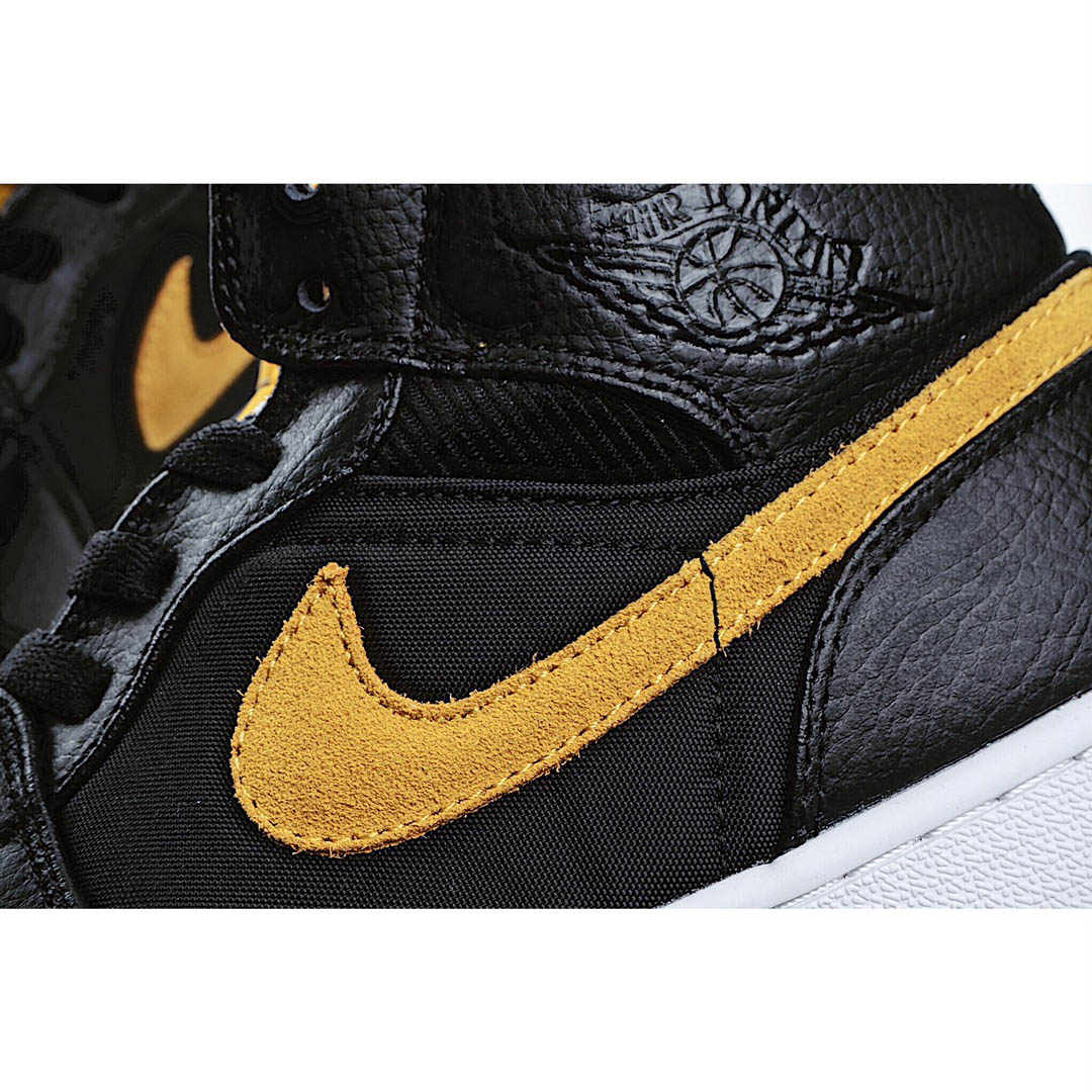 Air Jordan 1 Mid SE 'Black Gold'