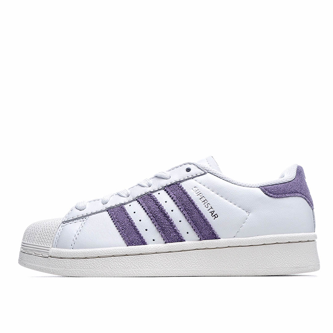 Adidas Superstar 'White Tech Purple'