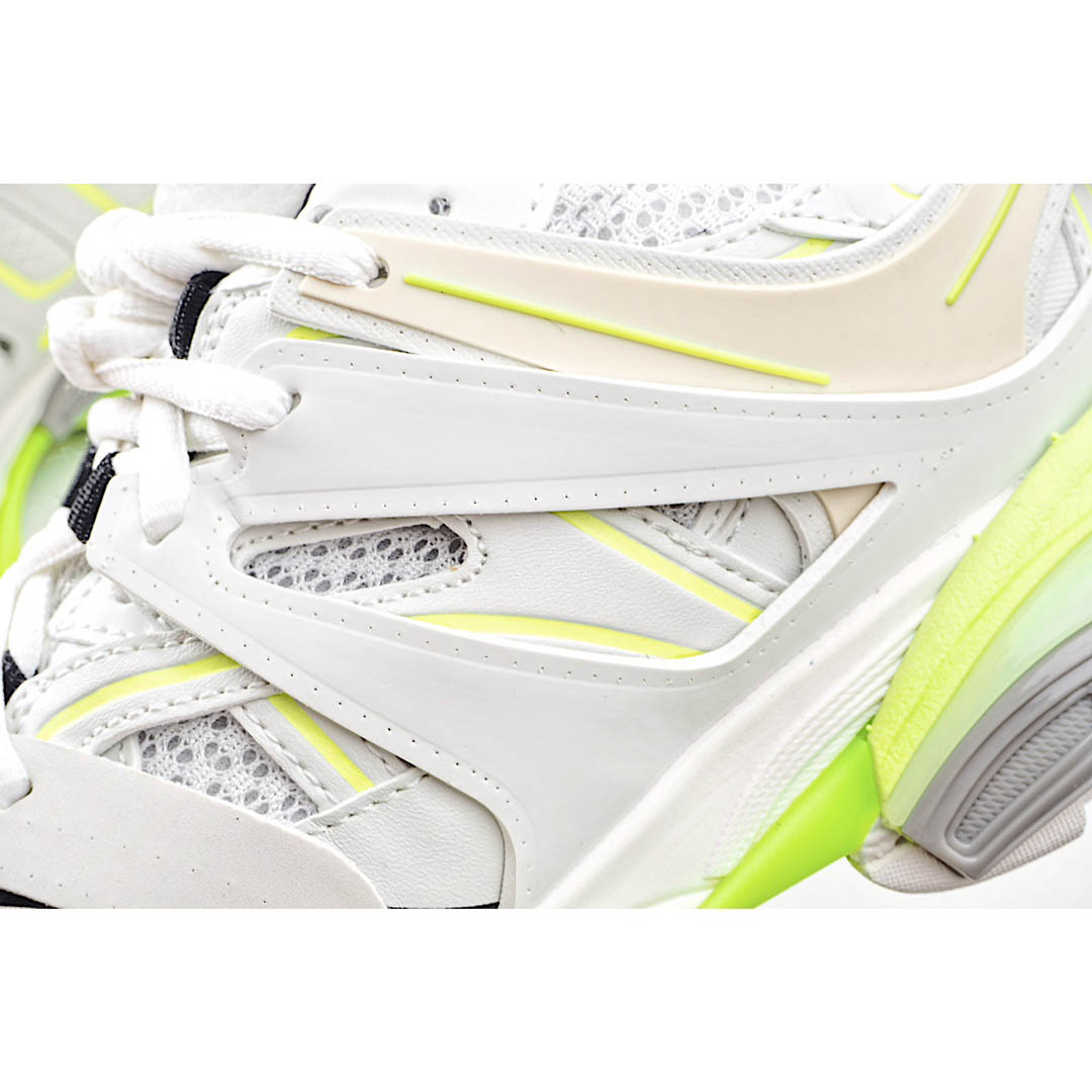 Balenciaga Sneaker Tess s.Gomma MAILLE WHITE/ORANGE