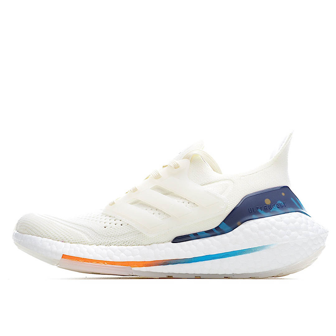 Adidas UltraBoost 21 'White Royal Blue'