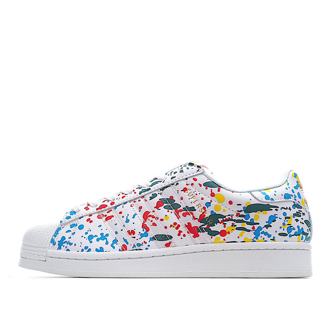 Adidas Superstar 'Splashes, Splatter and Drips - White'