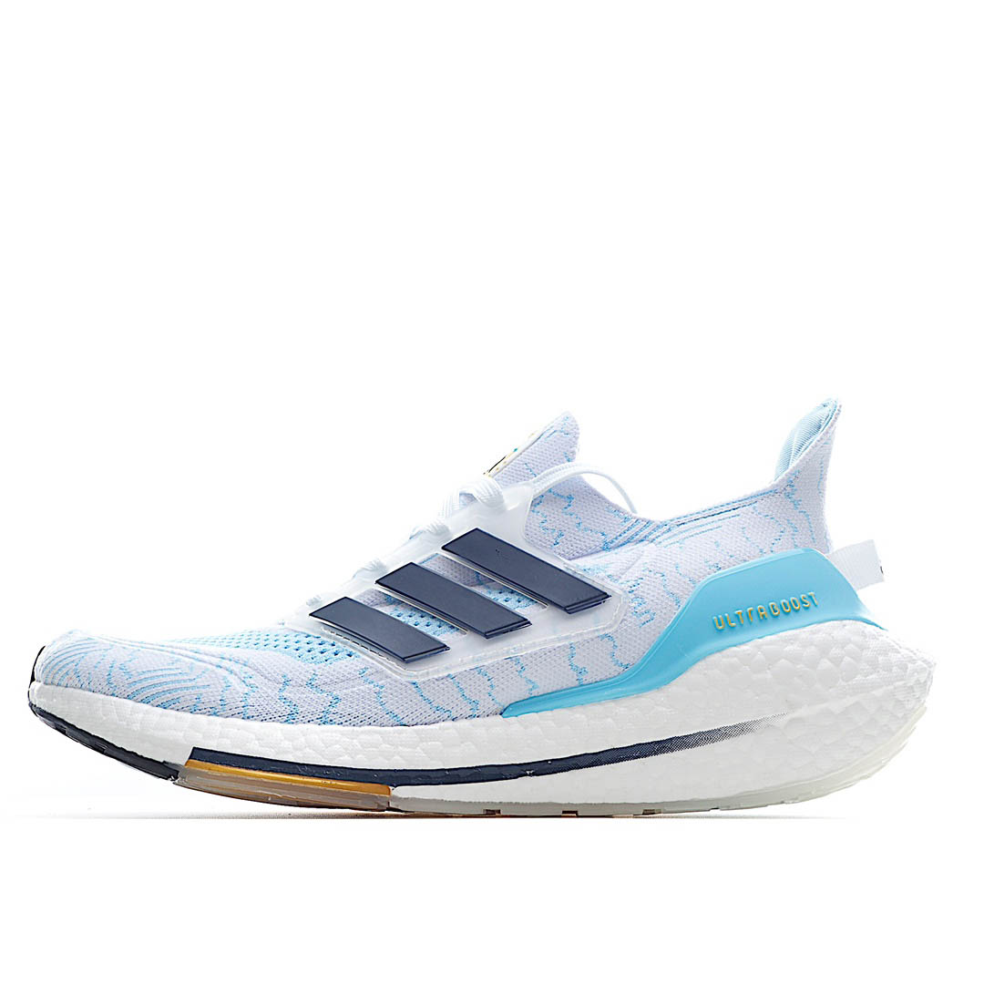 Adidas UltraBoost 21 'White Clear Blue'