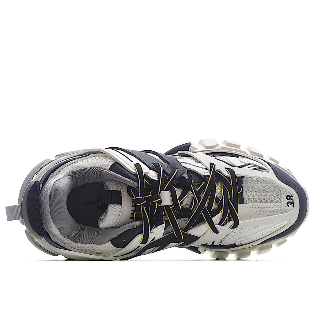 Balenciaga Sneaker Tess s.Gomma MAILLE WHITE/ORANGE