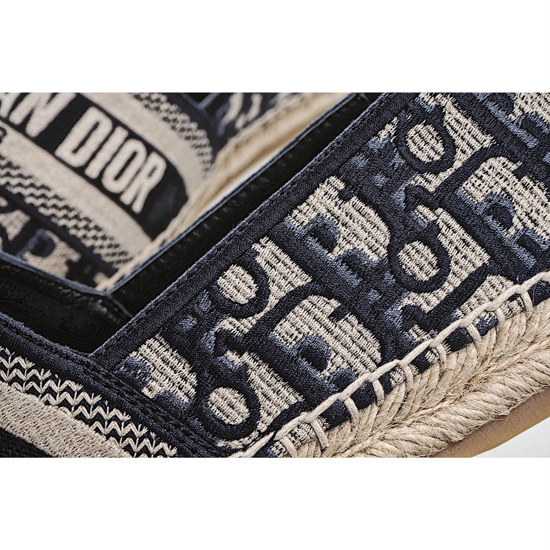 Dior Granville 20ss Fisherman's Half Slippers