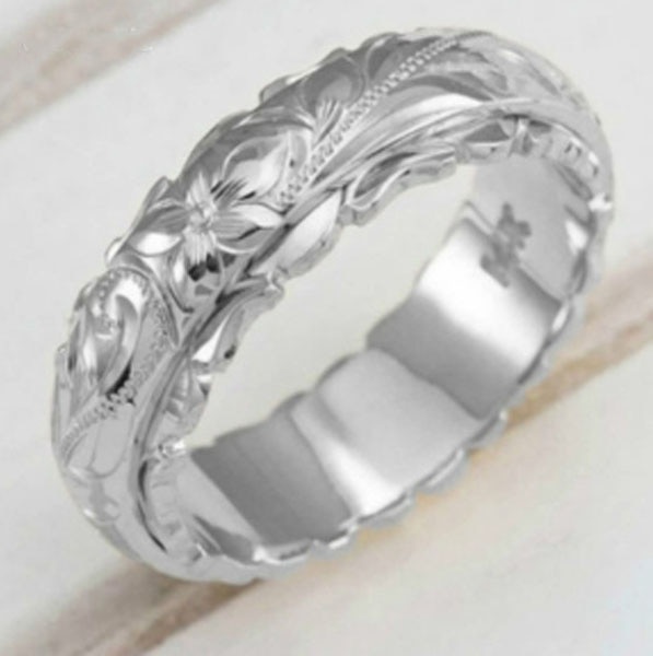 Carving Rose Ring