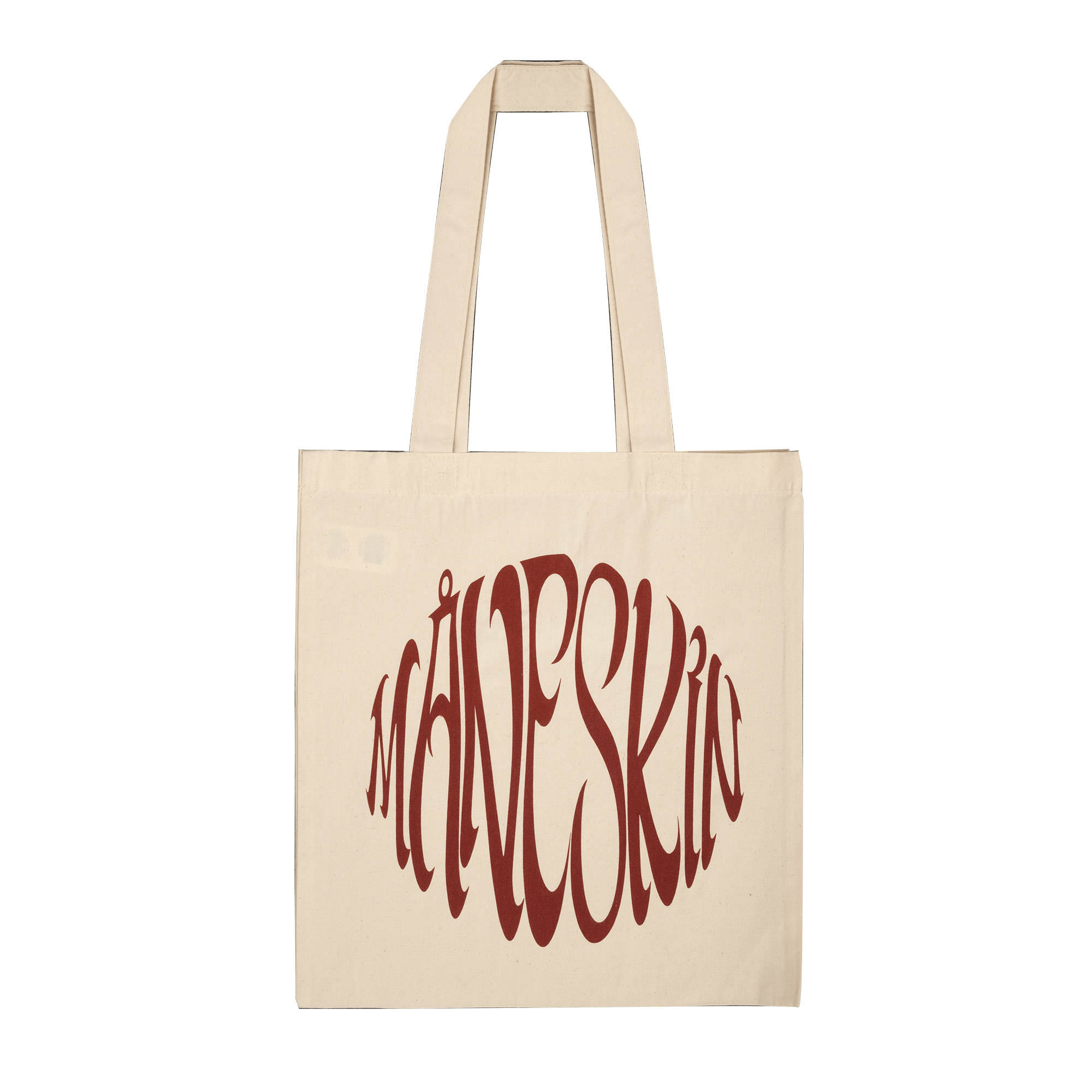 Mneskin  Red Logo Shopper