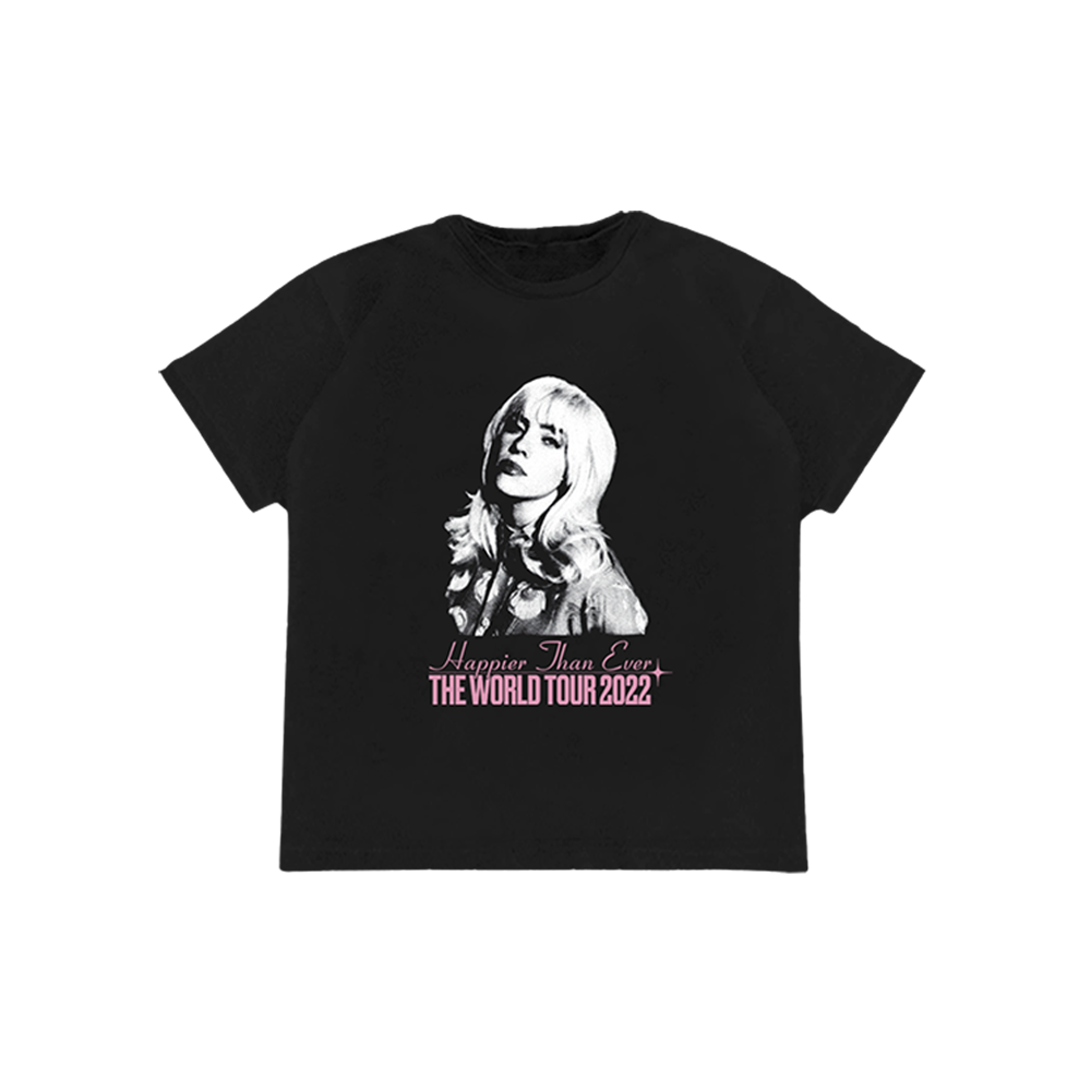 Billie Eilish World Tour Black T-Shirt
